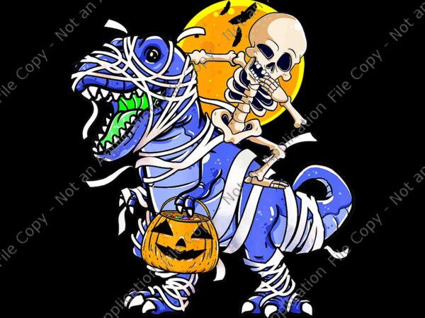 Skeleton riding mummy dinosaur t rex halloween png, funny pumpkin png, skeleton riding mummy dinosaur png, dinosaur halloween png, t rex halloween png t shirt template vector