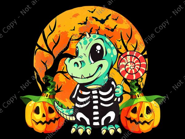 Dinosaur halloween png, funny retro halloween cute dinosaur png, dinosaur pumpkin halloween png, halloween 2022 png t shirt vector illustration