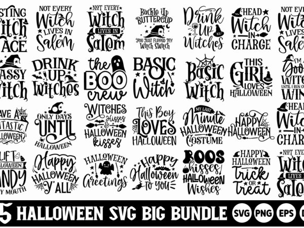 Halloween svg big bundle graphic t shirt