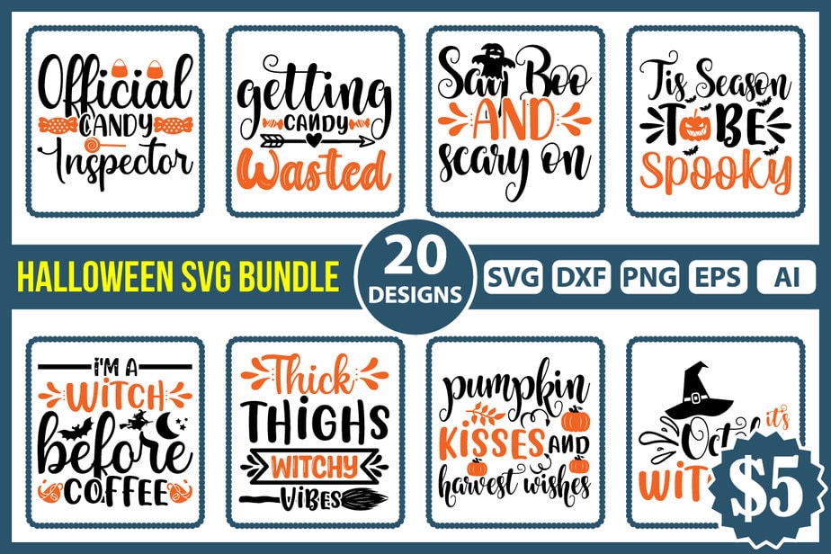 Halloween Svg Bundle, Halloween Svg, Fall Svg, Sarcastic Svg, Witch Svg 