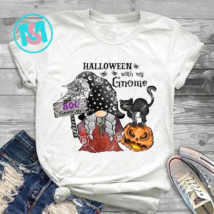 Happy Halloween bundle part 33, Gnome PNG, Witch PNG, Boo PNG - Buy t ...