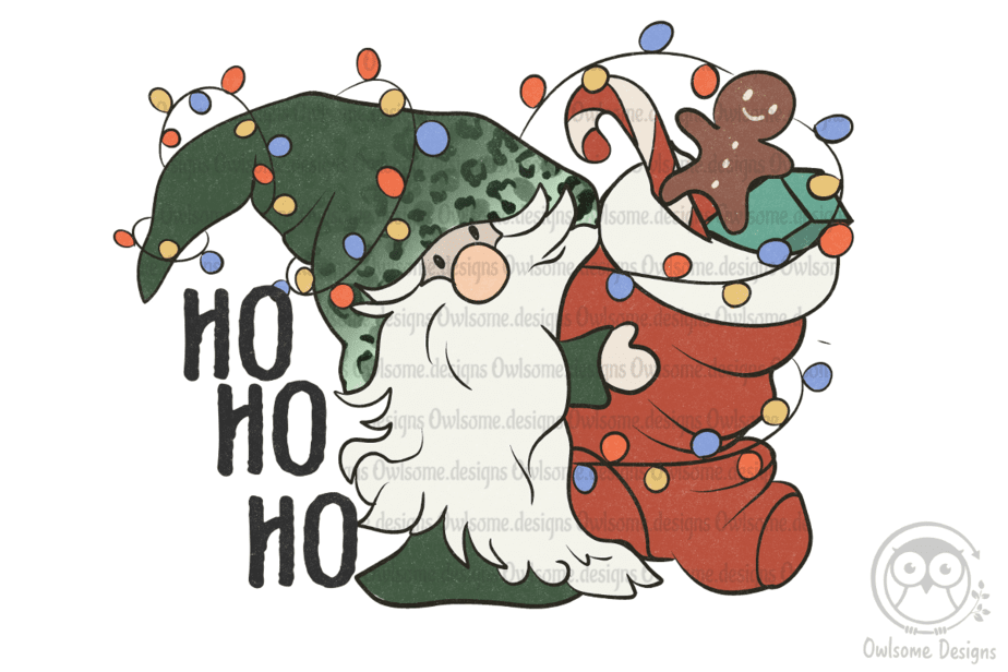 Sublimation - Christmas Ho Ho Ho Graphic by MidasStudio · Creative