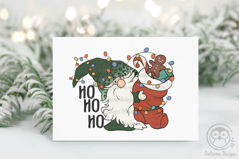 Sublimation - Christmas Ho Ho Ho Graphic by MidasStudio · Creative