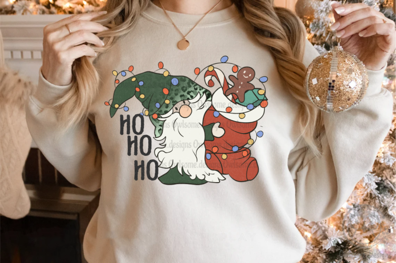 Sublimation - Christmas Ho Ho Ho Graphic by MidasStudio · Creative