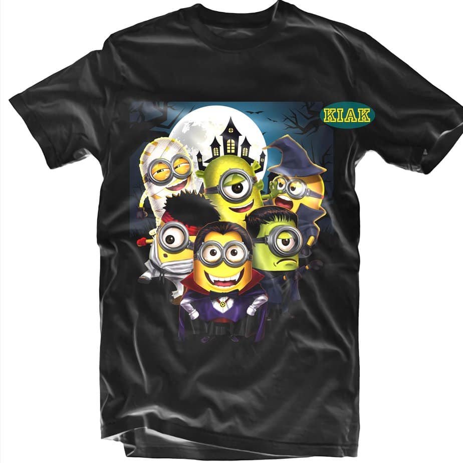 Halloween T Shirt Design Funny Halloween Minions Svg Minions Svg Halloween Design Halloween