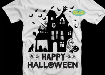 Halloween House Svg, Spooky House Svg, Funny Halloween House, Halloween t shirt design, Halloween Design, Halloween Svg, Halloween Party, Halloween Png, Pumpkin Svg, Halloween vector, Witch Svg, Spooky, Hocus Pocus