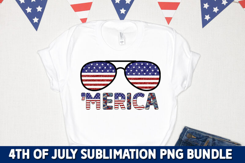 4th of July Sublimation PNG Bundle