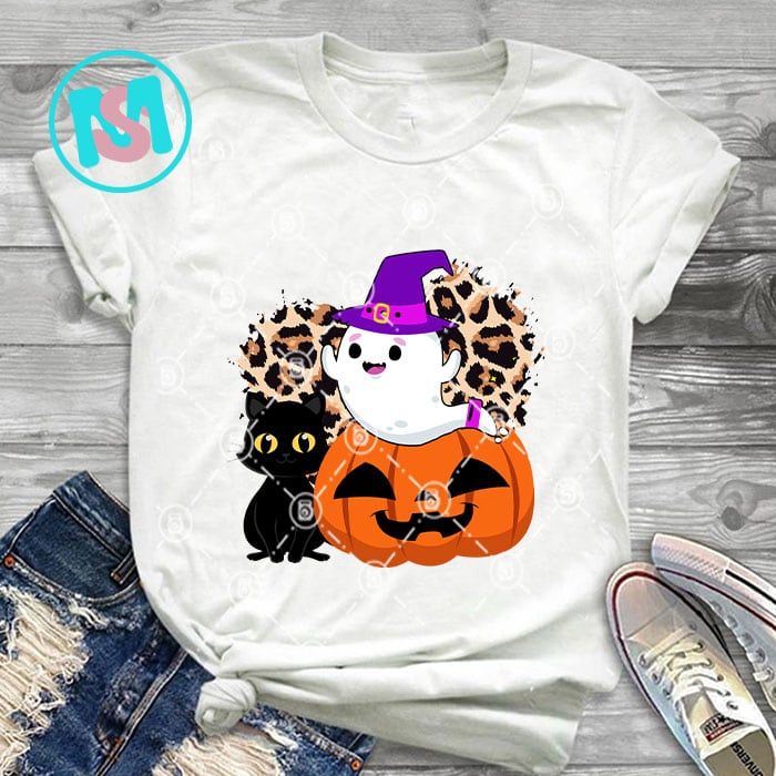 Cat Halloween Bundle PNG, Trick Or Treat, Happy Meoween, Happy Halloween, Stay Spooky