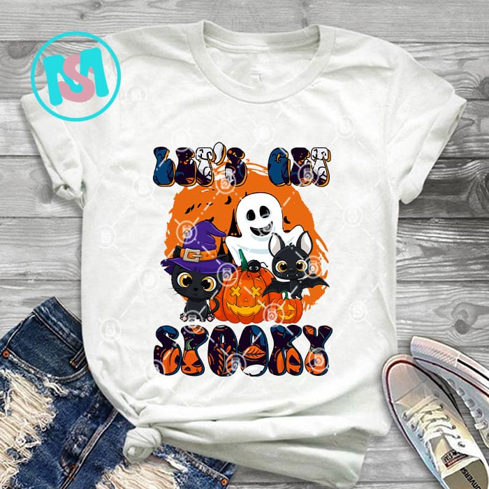 Cat Halloween Bundle PNG, Trick Or Treat, Happy Meoween, Happy Halloween, Stay Spooky