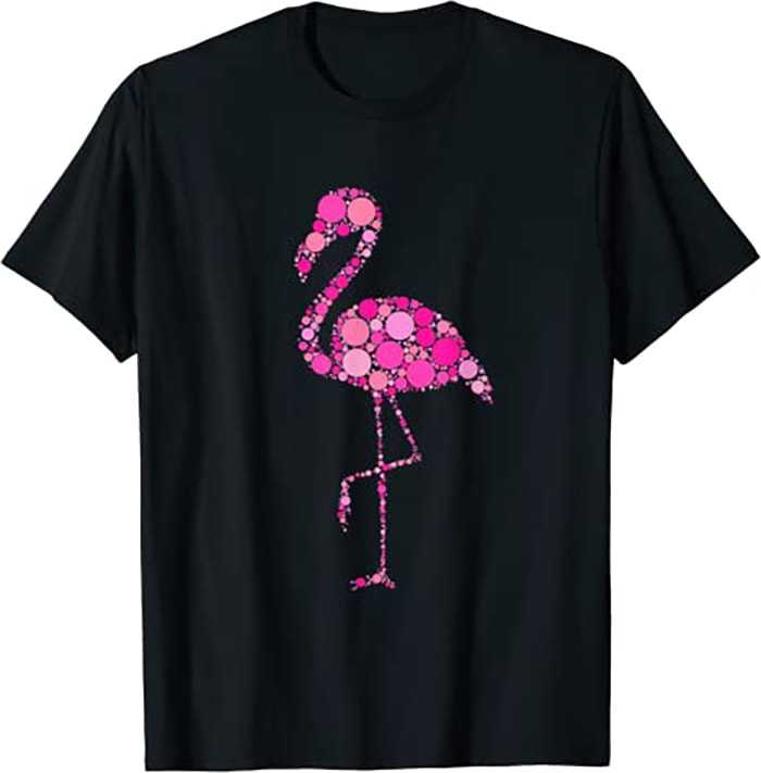 Pink Polka Dot Flamingo International Dot Day CL - Buy t-shirt designs