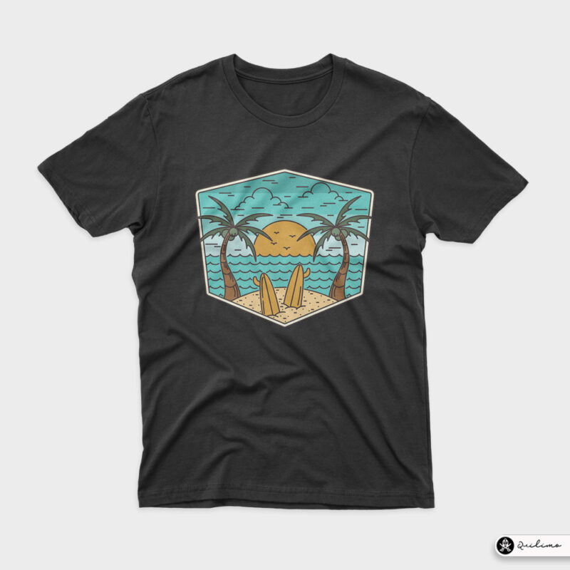 Summer Beach - Buy t-shirt designs