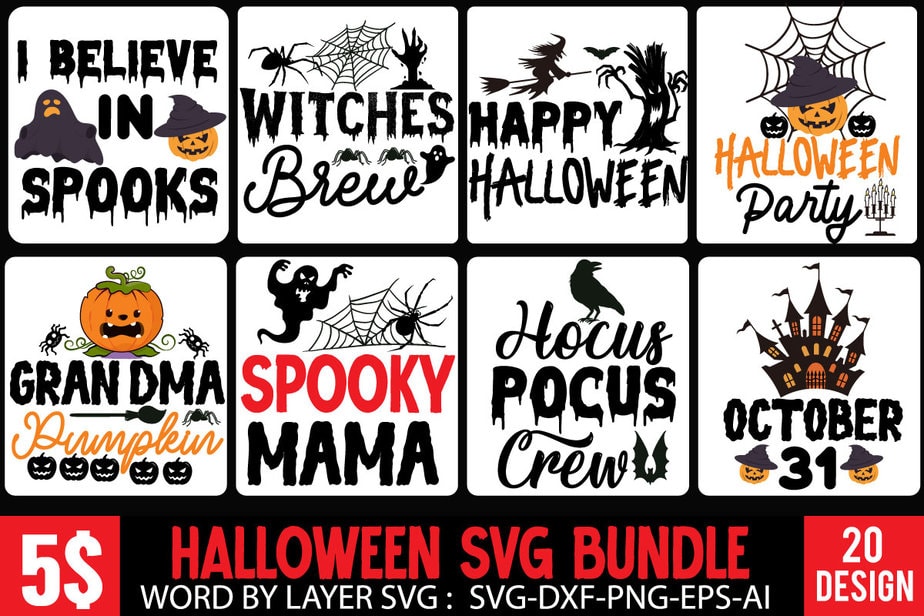 Halloween SVG Bundle . Halloween SVG Bundle Quotes , Halloween SVG Cut ...