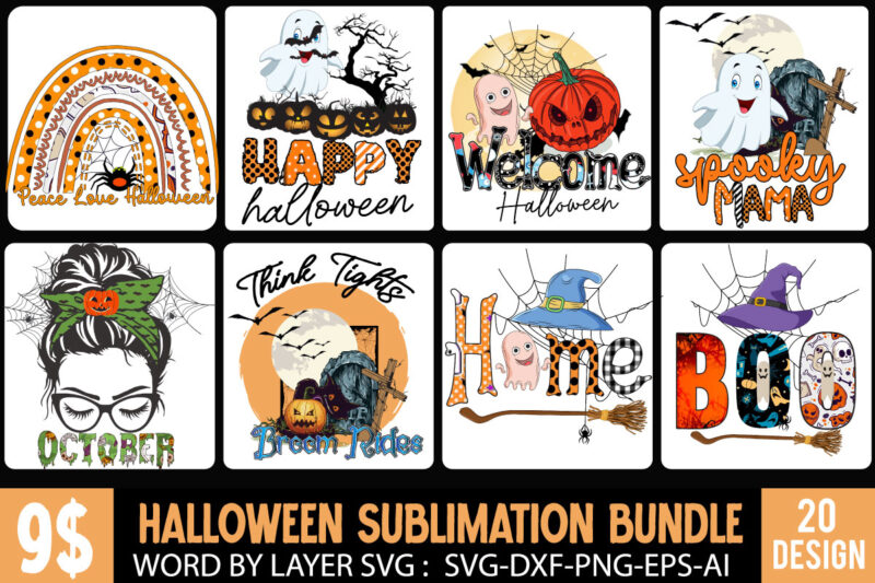 Halloween sublimation bundle , halloween sublimation png , halloween sublimation bundle , halloween png print , transparent background , sublimation png, halloween bundle png, trick or treat png, spooky vibes,