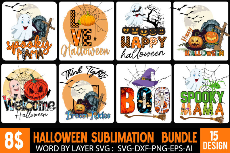 Halloween sublimation bundle , halloween sublimation png , halloween sublimation bundle , halloween png print , transparent background , sublimation png, halloween bundle png, trick or treat png, spooky vibes,