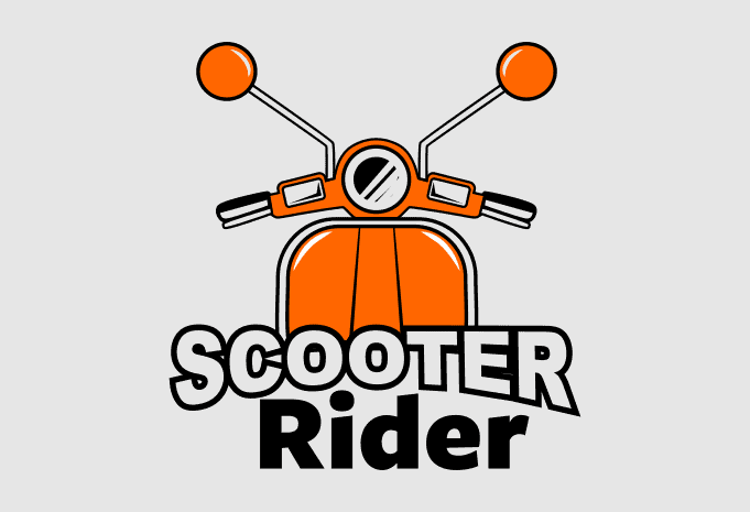 SCOOTER CARTOON ART - Buy t-shirt designs