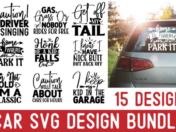 Car svg design bundle