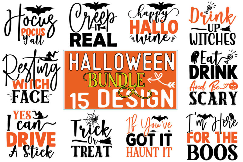 Halloween SVG Design Bundle