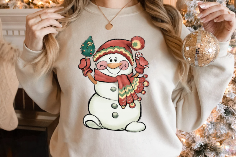 Snowman Christmas Sublimation