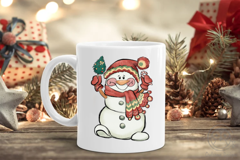 Snowman Christmas Sublimation