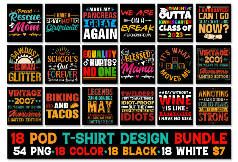 T-Shirt Design Bundle