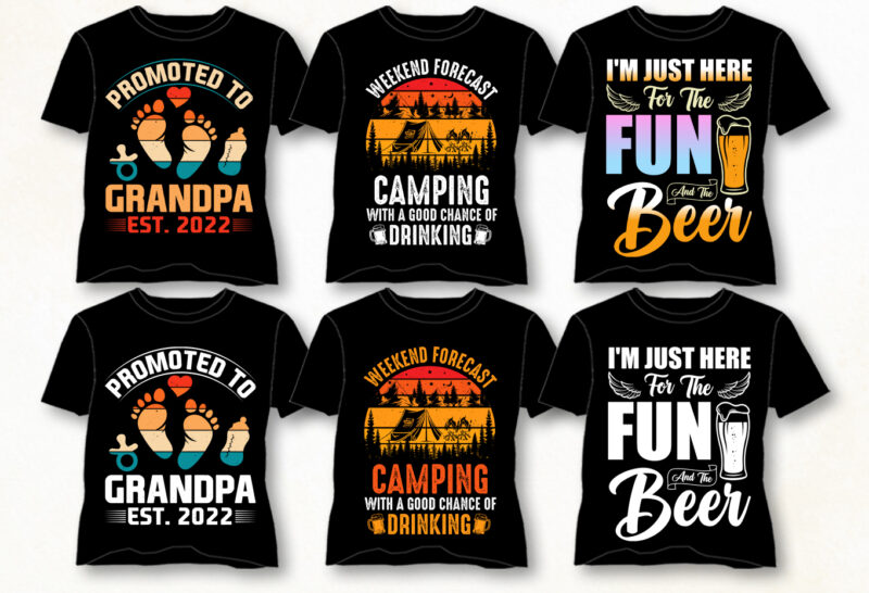 T-Shirt Design Bundle-Best T-Shirt Design