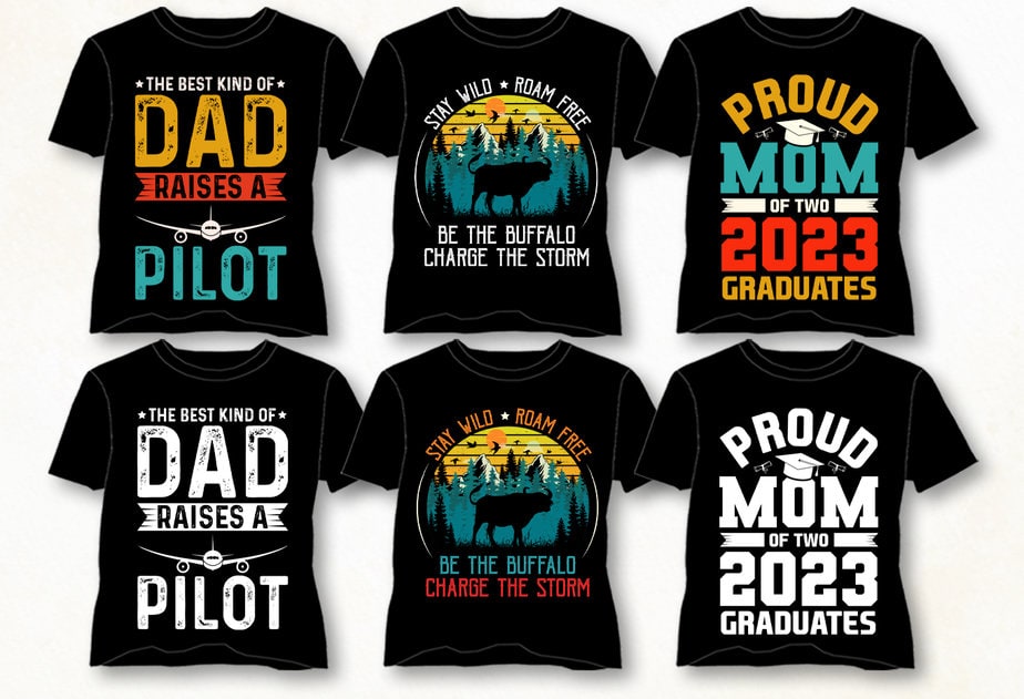 T Shirt Design Bundle For Pod Buy T Shirt Designs