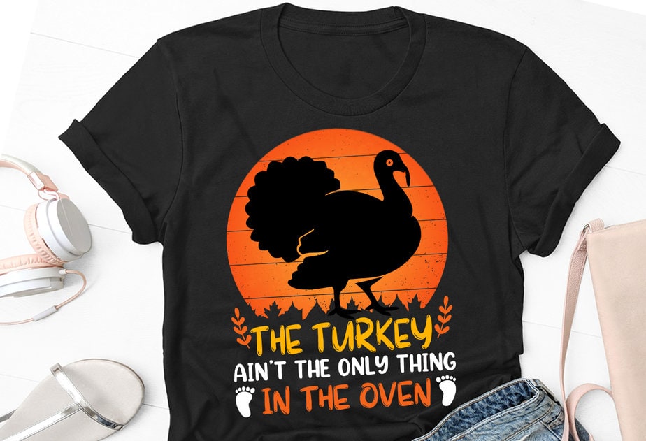 Happy Thanksgiving Thanksgiving Day T-Shirt Design - Buy t-shirt designs