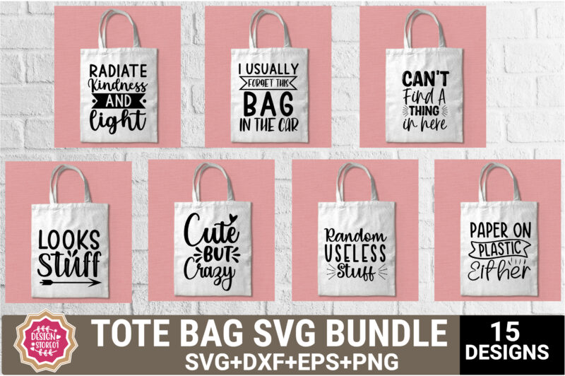 Tote Bag SVG Bundle t shirt template - Buy t-shirt designs