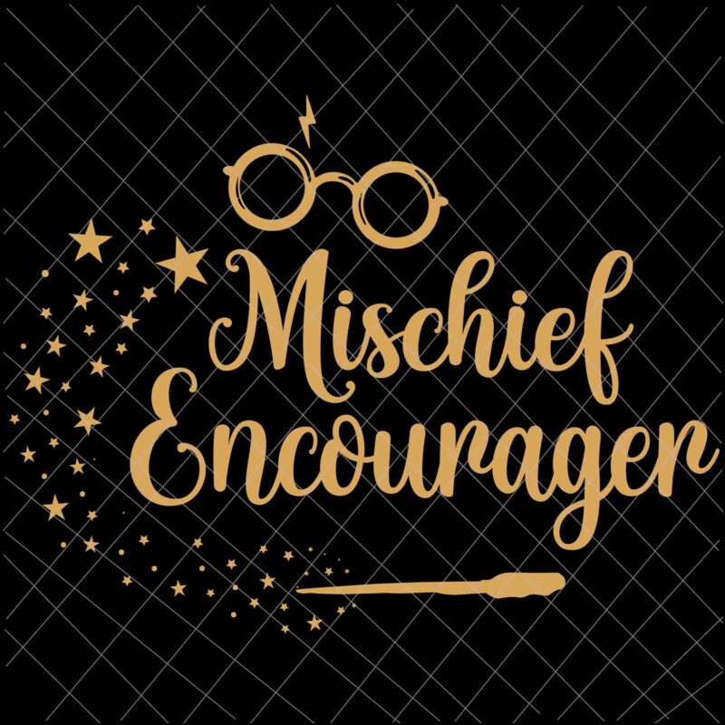 Mischief Encourager Family Halloween Svg, Mischief Encourager Svg, Mischief Encourager Halloween Svg, Mischief Svg