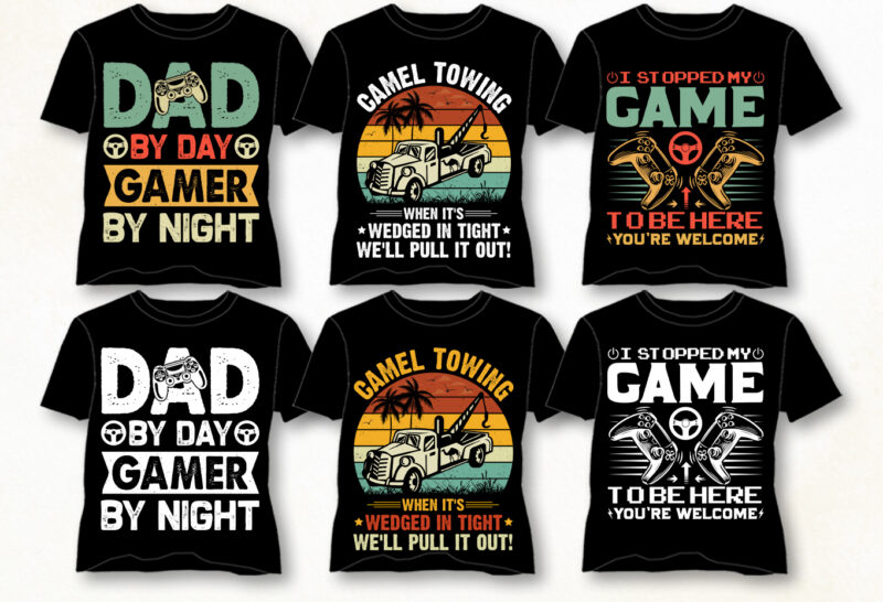 T-Shirt Design Bundle-Trendy Pod Best T-Shirt Design Bundle