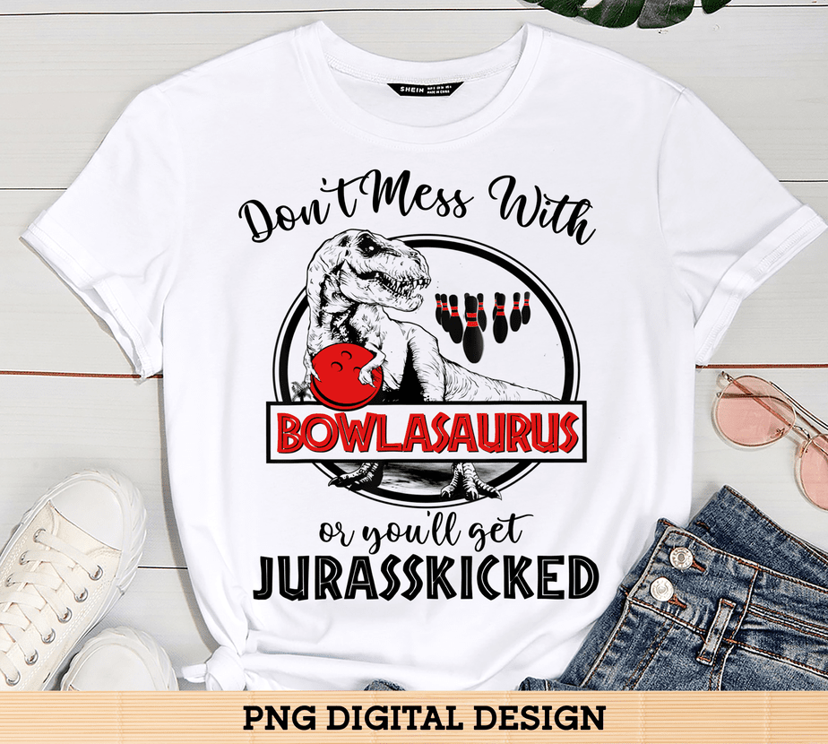 Bowlasaurus Bowling Classic - Buy t-shirt designs