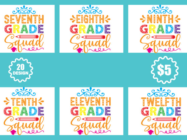 Back to school design bundle