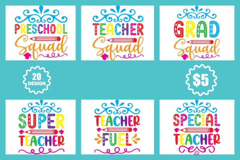 Back to School Design Bundle