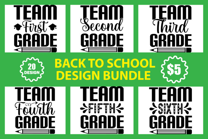 Back to School Design Bundle