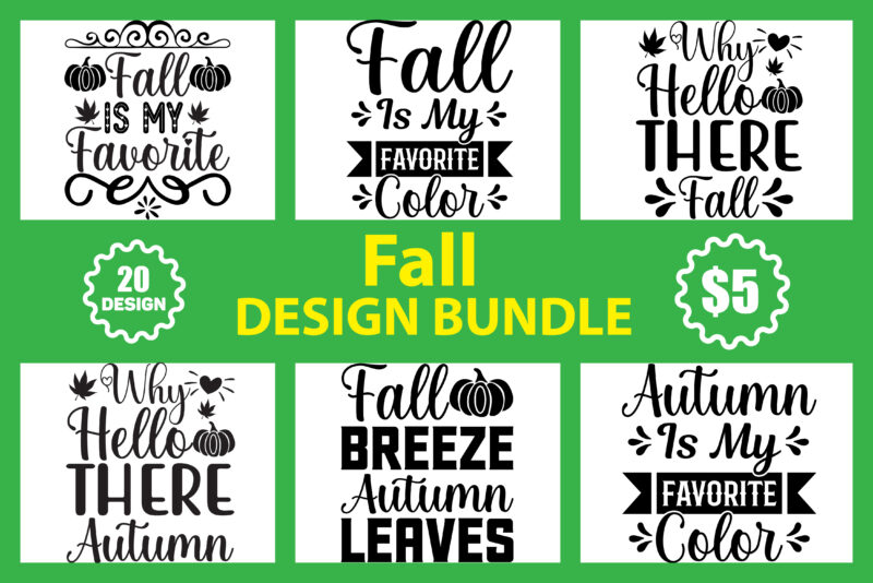 Fall Design Bundle