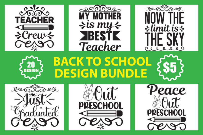 Back to School Design Bundle