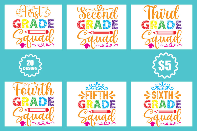 Back to School Design Bundle