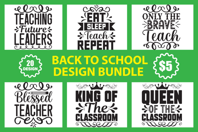 Back to School Design Bundle