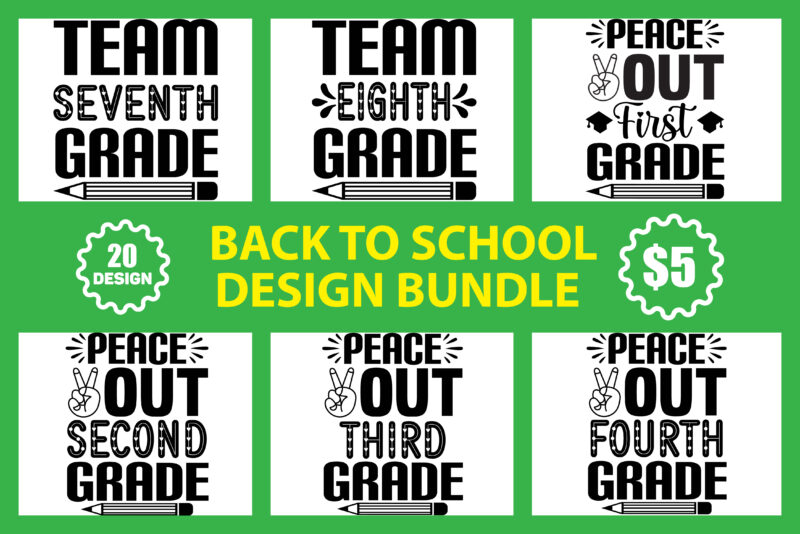 Back to School Design Bundle