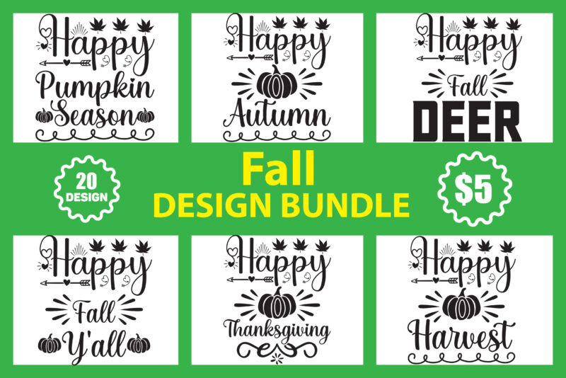 Fall Design Bundle