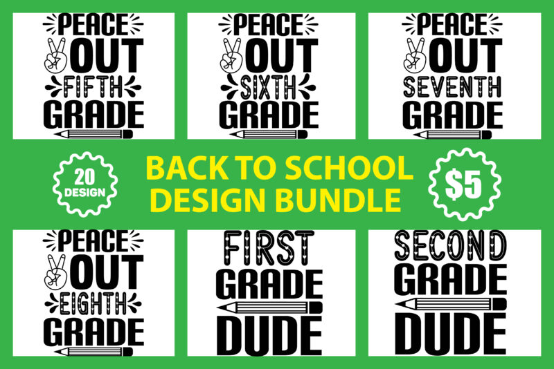 Back to School Design Bundle