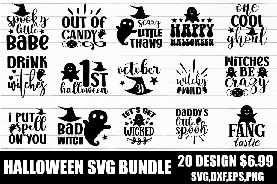 Halloween svg bundle - Buy t-shirt designs