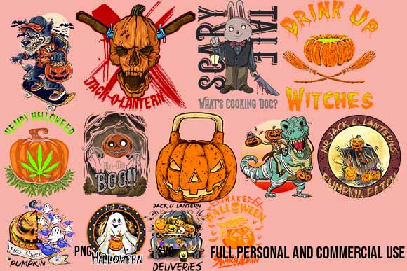 Pumpkin Jack png svg 45 Bundle Shirt Design Halloween Costume Spooky Season Horror Scary Sublimation and Cut Files Jack O' Lantern Bundle Jack O' Lantern Sublimation Bundle Pumpkin Sublimation Bundle