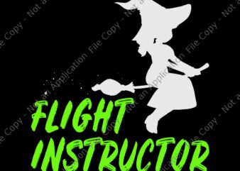 Fight Instructor Witch Svg, Halloween Witch Svg, Halloween Svg