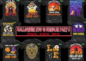 10 Bundle Halloween Part 5, Bundle Halloween, Bundles Halloween SVG, Halloween Bundle, Halloween Bundles, Halloween SVG Bundle, T shirt Design Halloween SVG Bundle, Halloween SVG t shirt design bundle, Bundle
