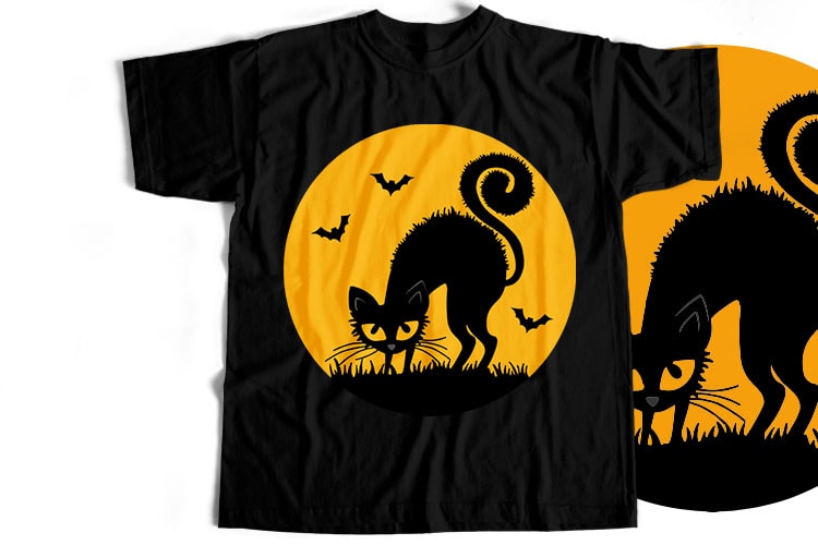 10 Best Selling Halloween T-Shirt Design Bundle For Commercial Use