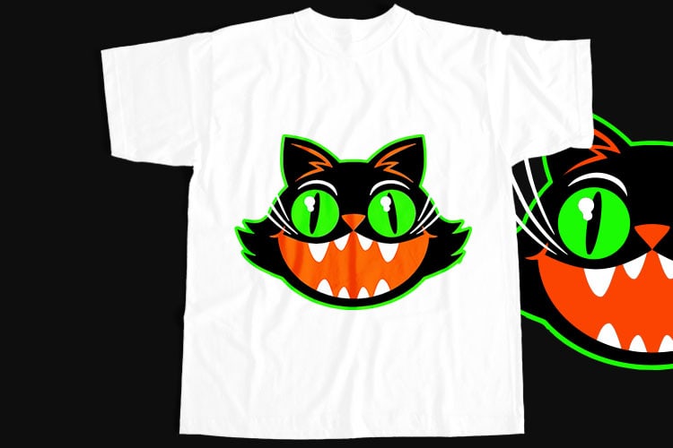 10 Best Selling Halloween T-Shirt Design Bundle For Commercial Use