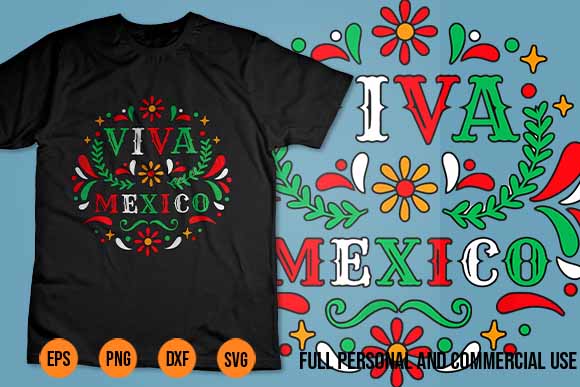 Viva Mexico Mexican Independences Day - I Love Mexico - Viva Mexico -  Sticker