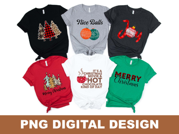 Merry christmas png sublimation design