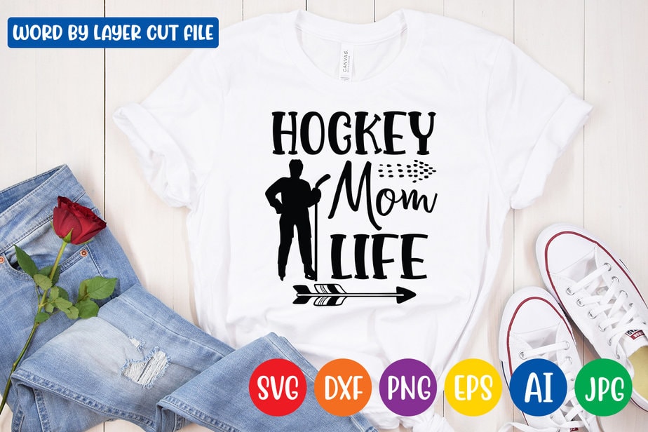 Hockey SVG Goalie SVG Hockey Stick SVG Hockey Mom Svg 